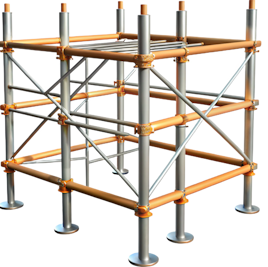 Cuplock Scaffolding on Rent in Gurgaon